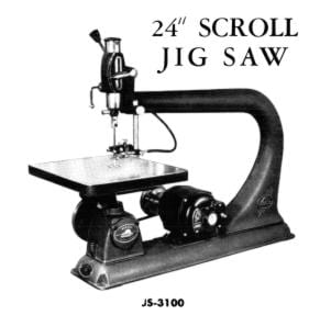 Beaver 3100 Jig Saw Manual
