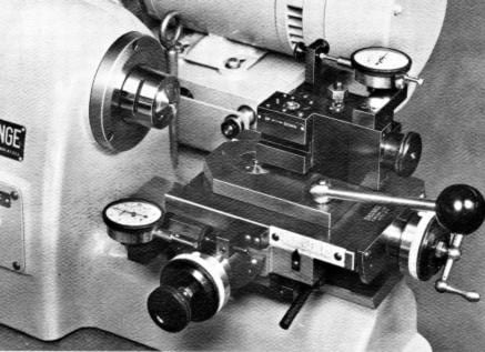 Hardinge Super-Precision Lensmaster II Optical Radius Turning Attachment Operator's Manual