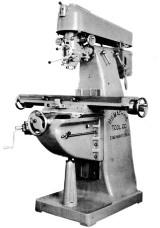 US Burke Vertical Milling Machine