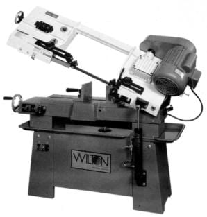 Wilton 7" x 12" Horizontal Band Saws Models 3400 and 3410 Operating Instructions and Parts Manual